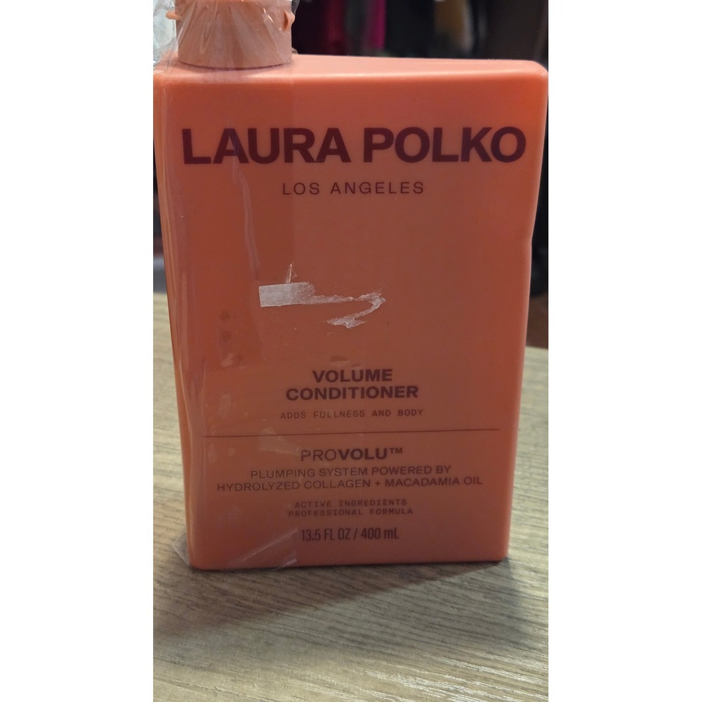 Laura Polko Los Angeles Volume Conditioner 13.5oz Provolu Plumping Fine Hair